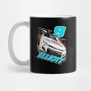 Chase Elliott Llumar Car Mug